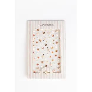 Mrs Ertha | Autocollants 3D pour ongles pour enfants Papillon