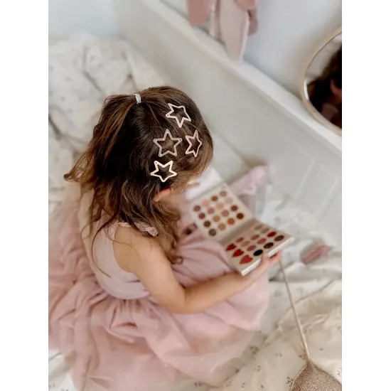 Mrs Ertha Mrs Ertha | Barrettes à cheveux multicolores Glitter Starlight