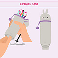 Legami Trousse Kawaii Bunny Legami