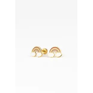 Mrs Ertha | Boucles d'oreilles à clous  Rainbow Dreams