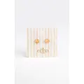 Mrs Ertha Mrs Ertha | Boucles d'oreilles à clous Golden Shell