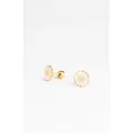Mrs Ertha Mrs Ertha | Boucles d'oreilles à clous Golden Daisy