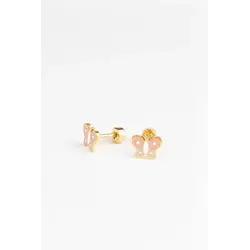 Mrs Ertha | Boucles d'oreilles à clous  Baby Butterfly