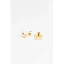 Mrs Ertha | Boucles d'oreilles à clous Shiny Moon