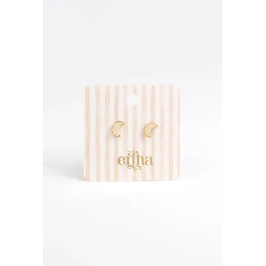 Mrs Ertha Mrs Ertha | Boucles d'oreilles à clous Shiny Moon