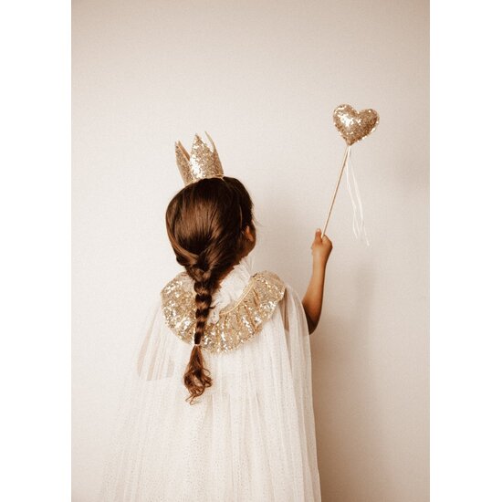 Mrs Ertha Mrs Ertha | The Golden Queen Queen Disguise Bandeau couronne 3 à 6 ans