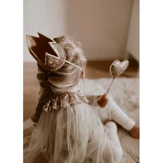Mrs Ertha Mrs Ertha | The Golden Queen Queen Disguise Bandeau couronne 3 à 6 ans