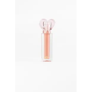 Mrs Ertha | Gloss végétalien aromatisé Glimmies, couleur nude rose, saveur fraise
