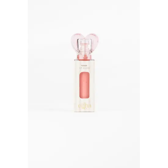 Mrs Ertha Mrs Ertha | Glimmies Gloss à lèvres végétalien aromatisé Glitter Pink à la fraise