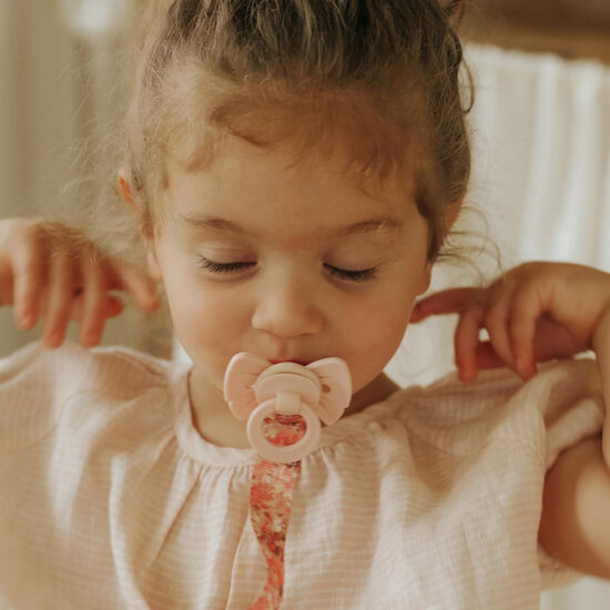 Elodie Details Elodie | Binky Bow Newborn  Misty Pink