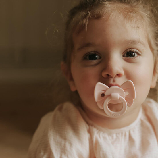 Elodie Details Elodie | Binky Bow Newborn  Misty Pink