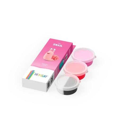 Hey Clay Hey Clay | Pâte à modeler Insectes - Escargot