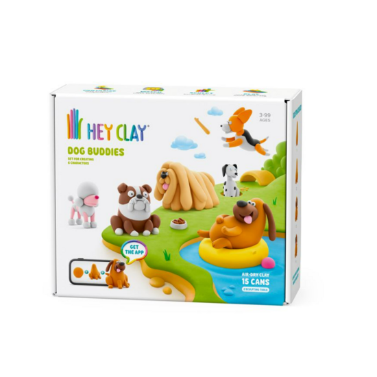 Hey Clay Hey Clay | Pâte à modeler Dog Buddies