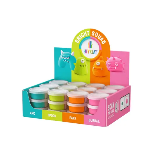 Hey Clay Hey Clay | Pâte à modeler Bright Squad