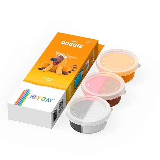 Hey Clay Pâte à modeler Hey Clay animal de la ferme: chien