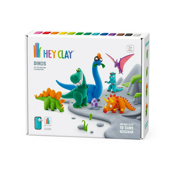 Hey Clay Hey Clay | Pâte à modeler Dinosaures