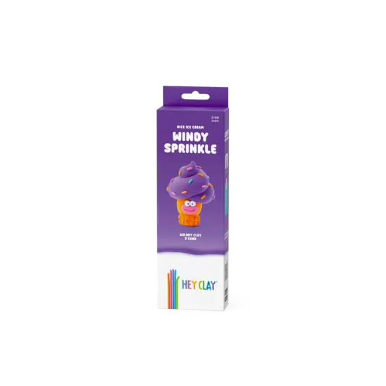 Hey Clay Hey Clay | Pâte à modeler Nice Ice Cream - Windy Sprinkles