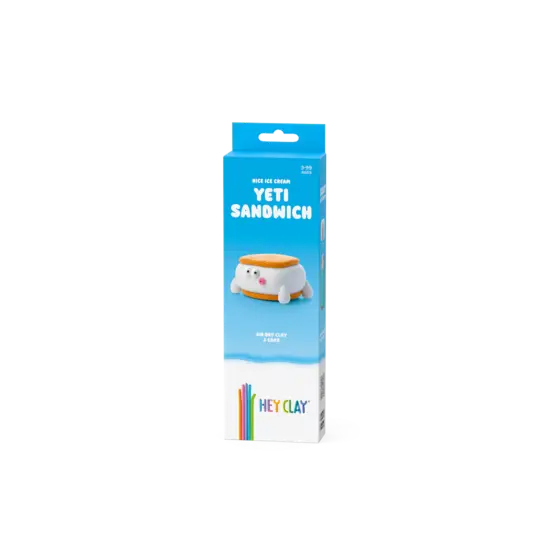 Hey Clay Hey Clay | Pâte à modeler Nice Ice Cream - Yeti Sandwich