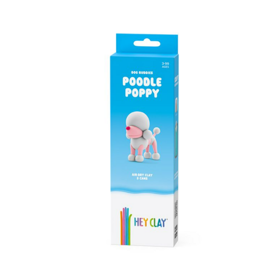 Hey Clay Hey Clay | Pâte à modeler Dog Buddies - Doodle Poppy