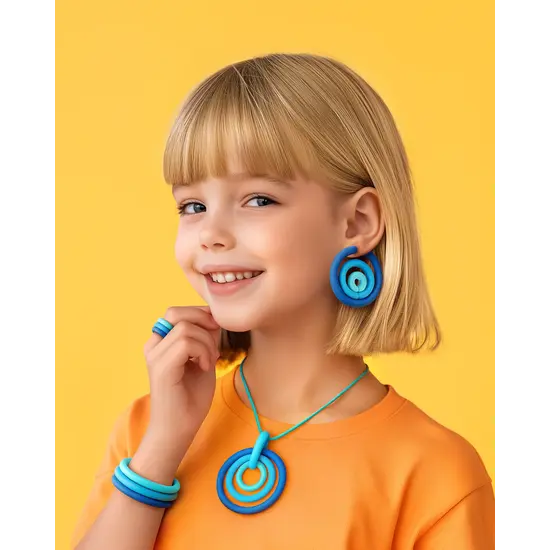 Hey Clay Hey Clay | Pâte à modeler Bijou - Accessoires colorés