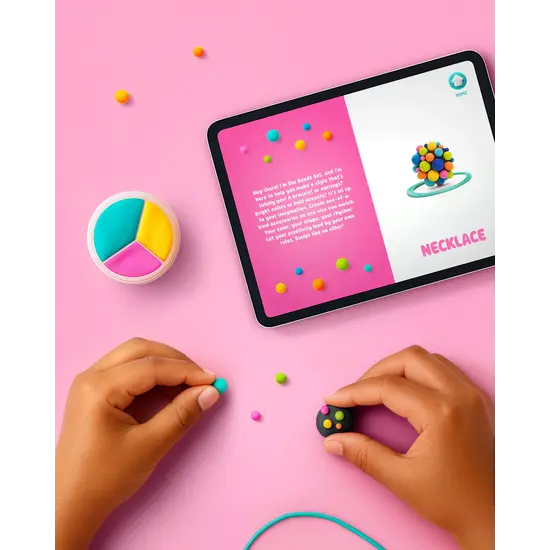 Hey Clay Hey Clay | Pâte à modeler Bijou - Accessoires colorés