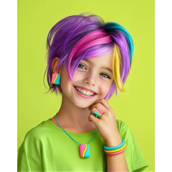 Hey Clay Hey Clay | Pâte à modeler Bijou - Accessoires colorés