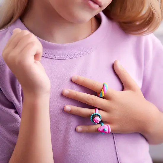 Hey Clay Hey Clay | Pâte à modeler Bijou - Sweet Rings