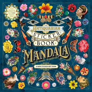 New Mags | Le livre d'autocollants anciens Mandala