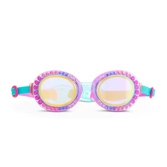 Bling2o Bling2o | Lunettes de natation Sparkle Bedazzled Blue +6Y