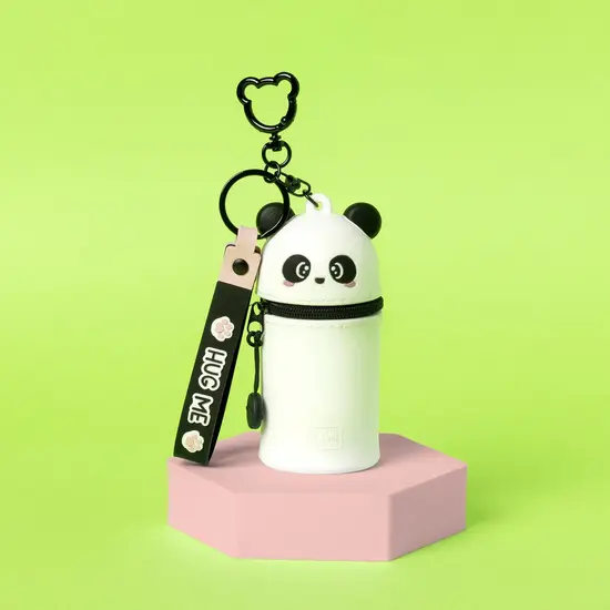 Legami Legami | Porte-monnaie Panda avec porte-clés - Mini Kawaii