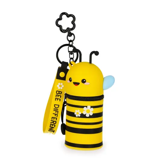 Legami Legami | Porte-monnaie abeille avec porte-clés - Mini Kawaii