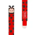 Legami Legami | Stylo gel effaçable Ladybug « Get Lucky » - Stylo effaçable