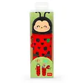 Legami Legami | Trousse à crayons 2 en 1 en silicone Ladybug « Get Lucky » Kawaii