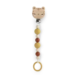 Moulin Roty  | La forêt Mawa Attache-tétine bois silicone