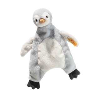 Steiff | Lio Penguin Security Blanket 25 cm Light Grey