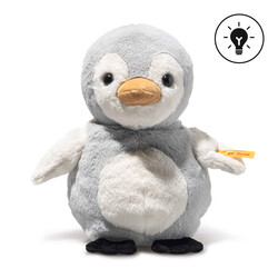 Steiff | Light at Night” Lio Penguin 22 cm Light Grey