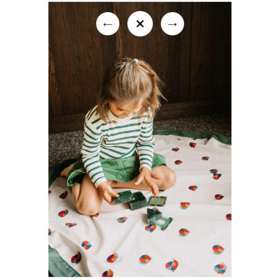 Play and Go Play&Go | Original - Single Print Sac de rangement et tapis de jeu Snail