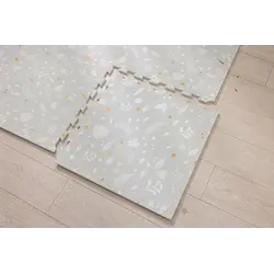 Nido Nido | Tapis puzzle Stylish Metallic garden, lot de 6