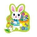 Crocodile Creek Crocodile Creek | Puzzles en forme de boîte Lapin de Pâques 24 pièces