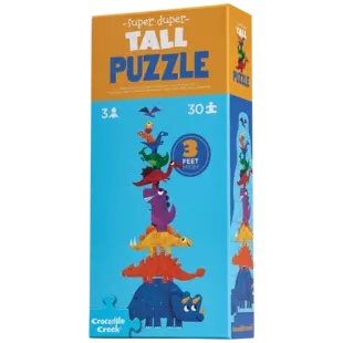 Crocodile Creek | Super Duper Tall Puzzle Dinosaures 30 pièces