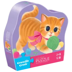 Crocodile Creek | Mini puzzle Adorables chatons 12 pièces