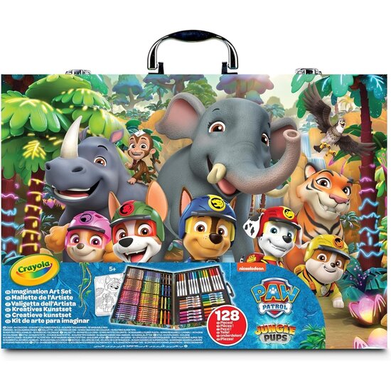 Crayola Crayola | Kit artistique Imagination Paw Patrol 128 pièces