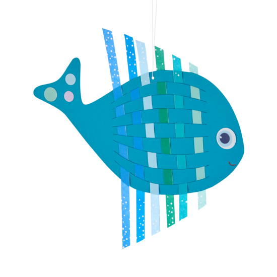 Haba Haba | Kit de bricolage Tressage de papier Animaux marins