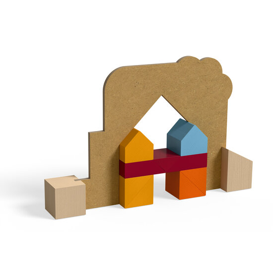 Haba Haba | Jeu d'empilage et de construction « Le plaisir de construire »