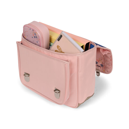 Caramel et Cie Caramel & Cie | Cartable Moyen Froufrous Stella Rose