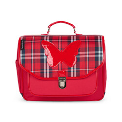 Caramel & Cie | Cartable Moyen Butterfly Clan Tartan
