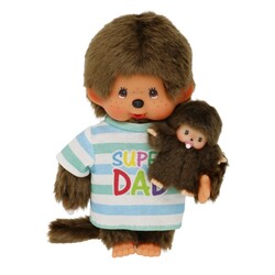 Monchhichi | Garçon Super Dad 20 cm