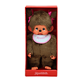 Monchhichi Monchhichi | Fille avec bavoir rose 45 cm