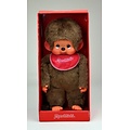 Monchhichi Monchhichi | Garçon avec bavoir rouge 45 cm