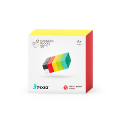 Pixio | Blocs magnétiques Design Series PIXIO-50, 50 pièces